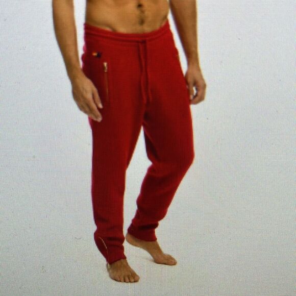 Cashmere!AviatorNation🌈CabinCashmereSweater Pant ZipPockets Made in USA - Picture 1 of 17